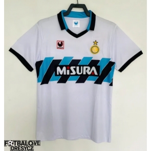 Inter Milan 1990-1991 Retro Venkovní Dres Krátký Rukáv Inter Milan 1990-1991 Retro Venkovní Dres Krátký Rukáv